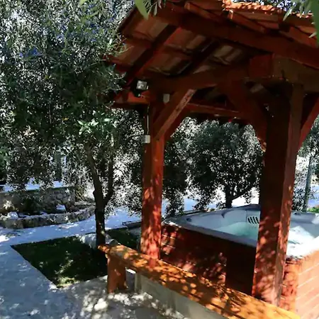 Luxury Robinson With Pool & Jacuzzi * Ždrelac